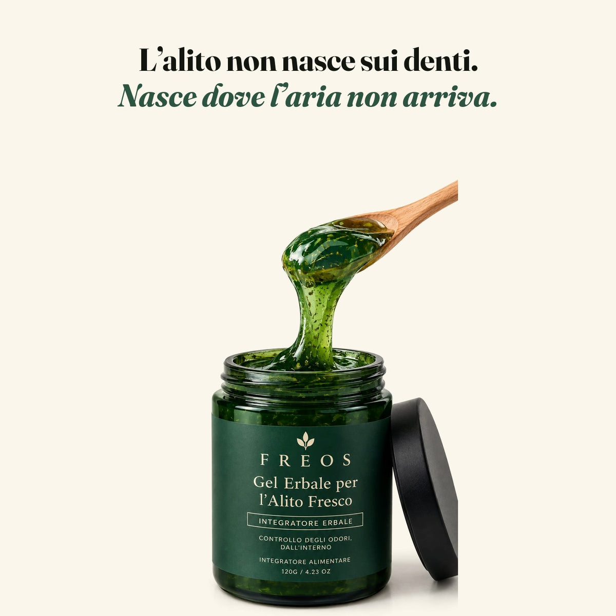 L'alito non nasce sui denti. Nasce dove l'aria non arriva.