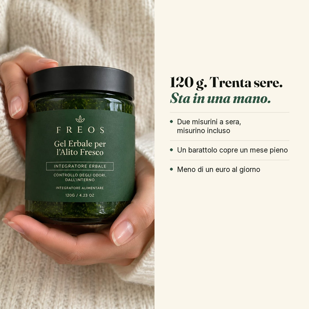 120 g. Trenta sere.