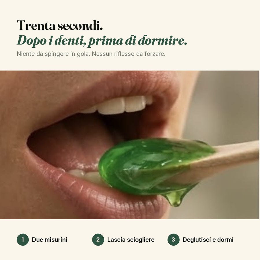 FREOS — Gel Notturno Micro-Aderente allo Zinco